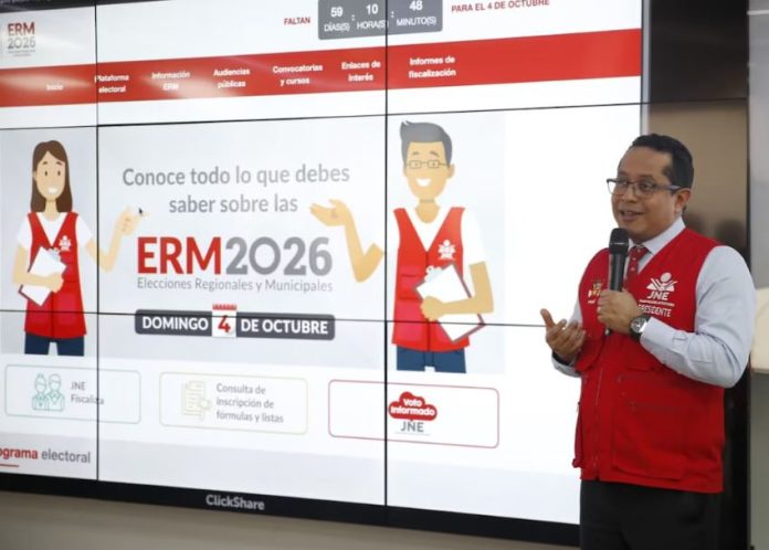 Elecciones Regionales y Municipales 2026