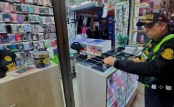 Incautan mil celulares robados en Mesa Redonda