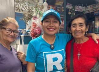 Katia Santamaría presenta plan integral para Mi Perú Katia Santamaría Infantes