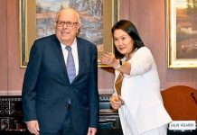 Keiko Fujimori ratificó a Julio Velarde como presidente del Directorio del Banco Central de Reserva