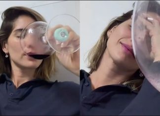 Korina empina el codo por culpa de ‘chato’ Hart Korina Rivadeneira