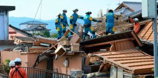 Más muertos por sismo en Japón