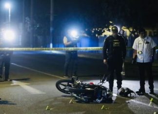 Sicario acribilló a motociclista
