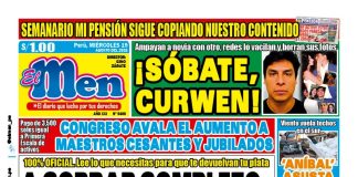 Portada Diario El Men (19/8/2026)