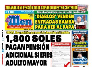 Portada Diario El Men (28/8/2026)
