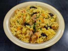 arroz relleno peruano