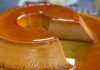 Cremoso flan casero con dulce de leche flan casero