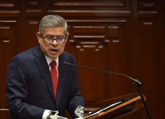 Galarreta anuncia paquete de medidas contra la extorsión y el crimen organizado Luis Galarreta