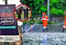 multa por orinar en la calle