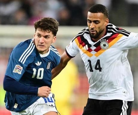 Alemania sufrió una caída,0-1 ante Grecia Alemania sufrió una caída,0-1 ante Grecia