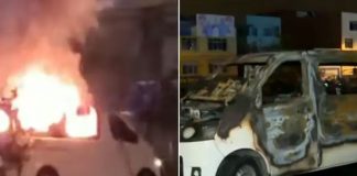 Asesinan y queman vivo a colectivero