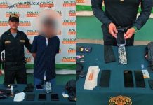 Cae sujeto por robar ‘celus’ en Metropolitano