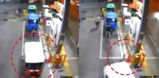Fuga de grifo por no pagar y casi ocasiona explosión