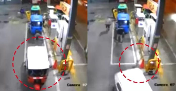 Fuga de grifo por no pagar y casi ocasiona explosión