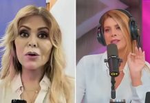 Manda a Viviana a que lea su libro Gisela Valcárcel y Viviana Rivasplata
