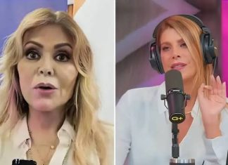 Manda a Viviana a que lea su libro Gisela Valcárcel y Viviana Rivasplata