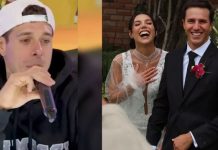 Hugo García publicó curioso mensaje acerca de matri de su ex Mafer Neyra