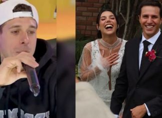 Hugo García publicó curioso mensaje acerca de matri de su ex Mafer Neyra