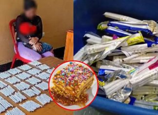Incautan cigarros dentro de turrones