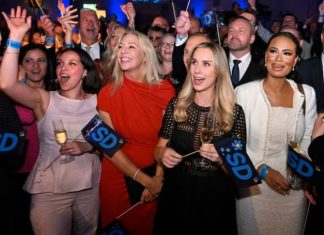 Izquierda encabeza elecciones en Suecia