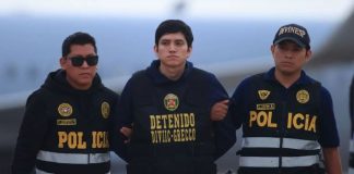 Jhonsson Smit Cruz Torres cabecilla de ‘Los Pulpos’ fue trasladado a Lima