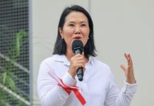 Keiko “Es importante la decisión política contra el crimen” Keiko Fujimori