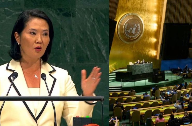 Keiko Fujimori participó en Asamblea de ONU