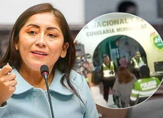 Kelly Portalatino detenida por atropellar a ciclista
