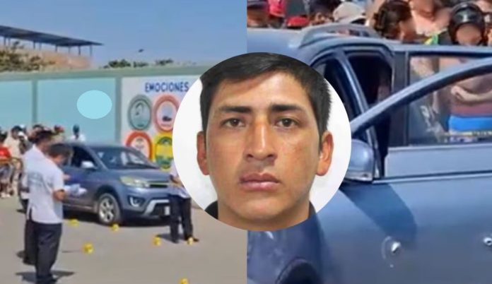 Lo asesinan frente a colegio de su hijo