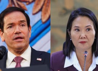 Perú en “Escudo de las Américas” Marco Rubio y Keiko Fujimori