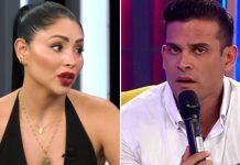 Pamela Franco y Christian Domínguez