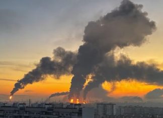 Ucrania atacó Rusia con drones masivos