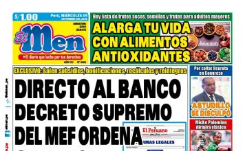 Portada Diario El Men (9/9/2026)