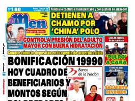Portada Diario El Men (21/9/2026)