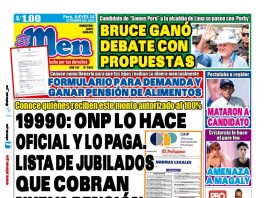 Portada Diario El Men (24/9/2026)
