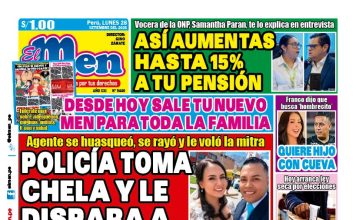 Portada Diario El Men (28/9/2026)