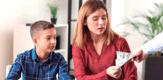 pensión de alimentos a tus nietos