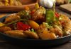 Jugosa pechuga de pollo al durazno pollo al durazno