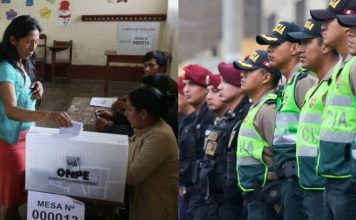 57 mil policías protegerán elecciones