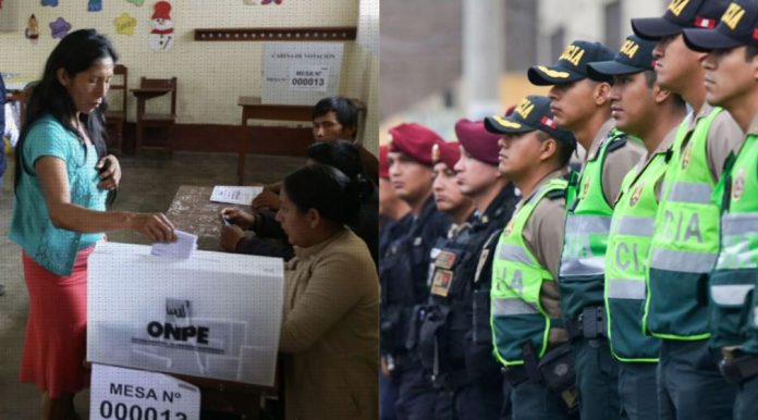 57 mil policías protegerán elecciones 57 mil policías protegerán elecciones