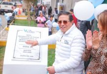 Inauguración de obras no pararán en La Victoria Alcalde de La Victoria, Rubén Cano Altez
