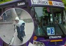 Balean a chofer de la línea 10E