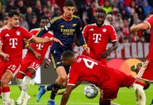 Bayern y Arsenal igualaron por 2-2
