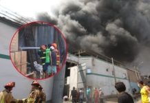 Bomberos controlaron fuerte incendio en Puente Piedra Bomberos controlaron fuerte incendio en Puente Piedra