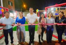 Chávez cumple con parques y casa para jóvenes de Mi Perú