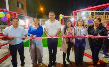 Chávez cumple con parques y casa para jóvenes de Mi Perú