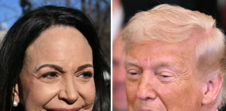 Donald Trump respalda regreso de María Corina Machado