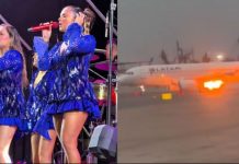 Dos chicas de ‘Corazón Serrano’ estaban en avión que se incendió