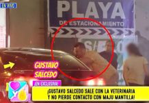 Gustavo Salcedo , esposo de Majú estaría jugando a ‘dos cachetes’