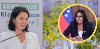 Keiko Fujimori cuadró con Delcy Rodríguez expulsar a chamos